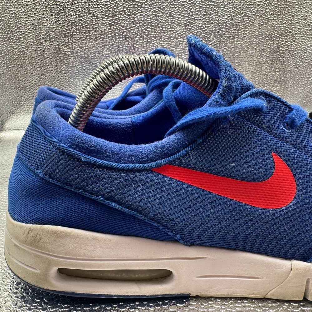 Size 8.5 Nike Stefan Janoski Max Game Royal Mens Comfort Sneakers 631303-461 - Picture 5 of 14